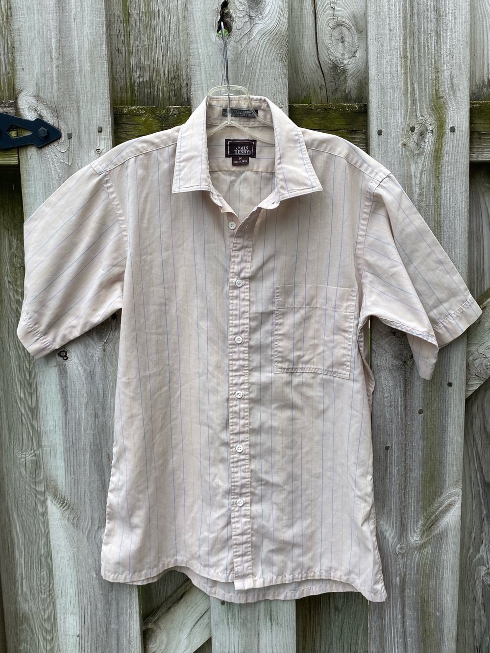 VINTAGE JOHN HENRY Short Sleeve Button Down Shirt
